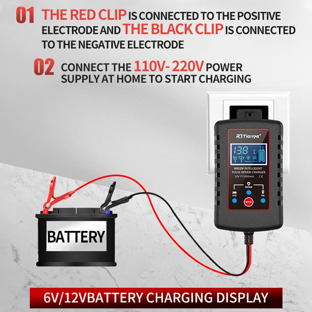 Multiple Protections Smart Battery Charger ASE Adapter Cable