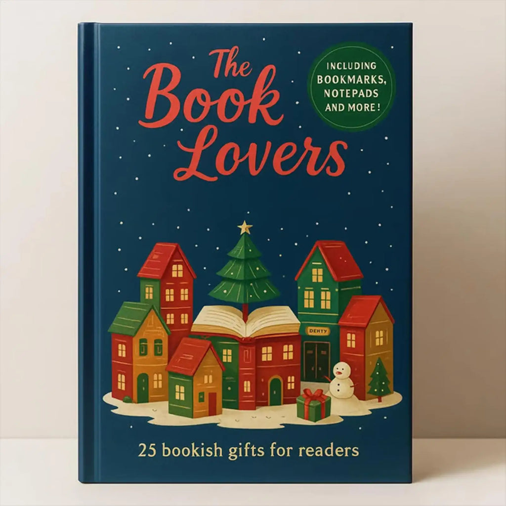 Book Lover Advent Calendar 24 Days 2D Acrylic Bookmark Pendant