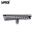 YAQI Slant Safety Razor Head – Aggressive Chrome DE Replacement Safety Razor Head Zpaxo SRH030