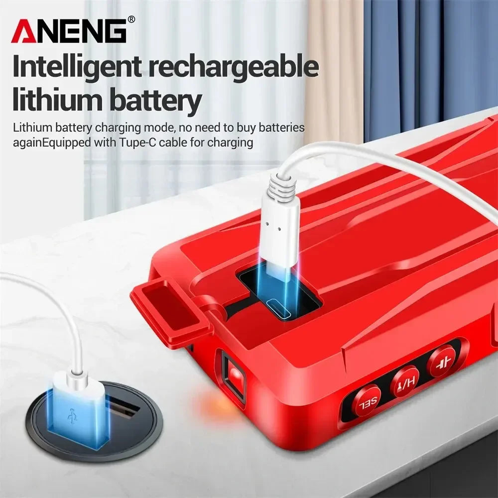 ANENG 681 Non-contact Voltage Tester AC DC Rechargable Digital