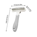 Dog Grooming Rake Professional Shedding Dematting Cat Undercoat Brush
