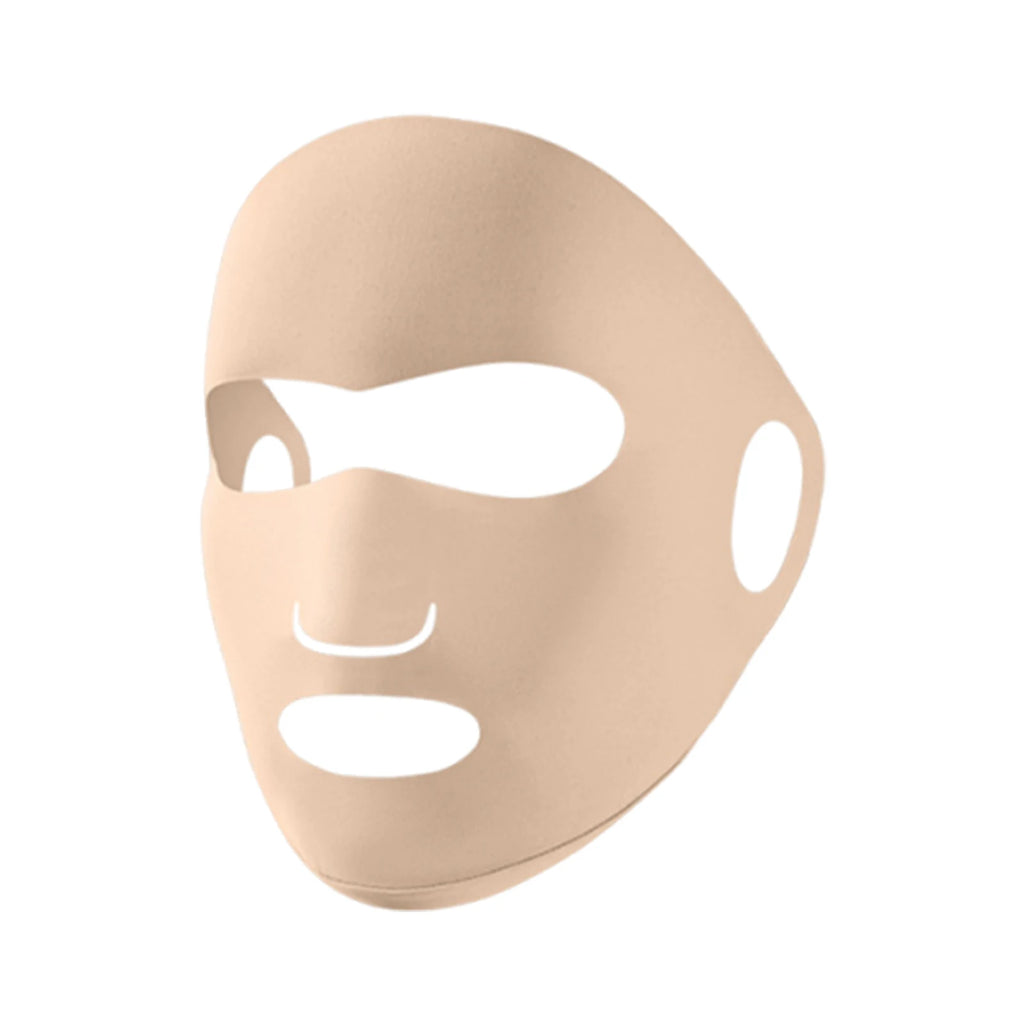 Full Facial Sunscreen Mask Lightweight UV Protection Ice Silk Zpaxo Beige