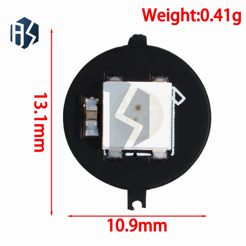WS2812B 24-Bit Addressable RGB LED Ring 5050 High-brightness Zpaxo