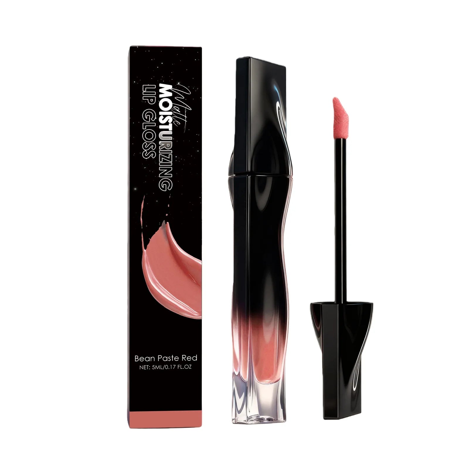 Premium Matte Lip Balm 6-Color Moisturizing Lipstick Set Matte Lipstick Set Zpaxo Bean Paste Red