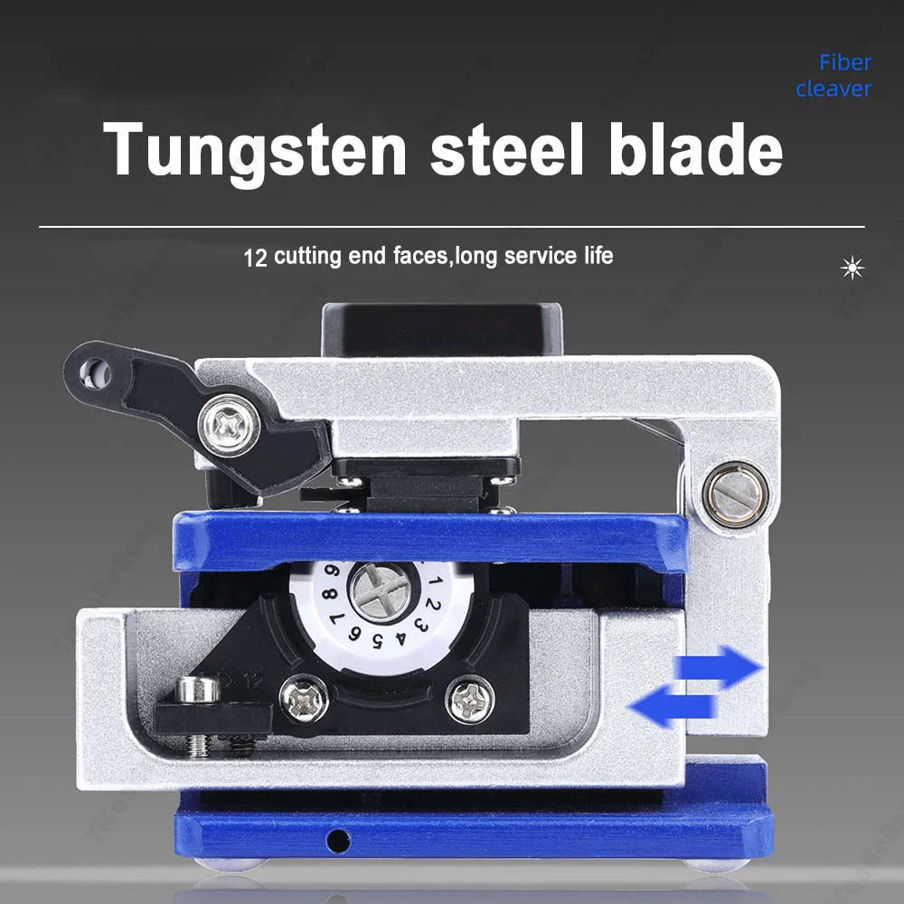 Optical Fiber Cleaver FC-6S FTTH Metal High Precision Cold Connection Cutter Tool Zpaxo