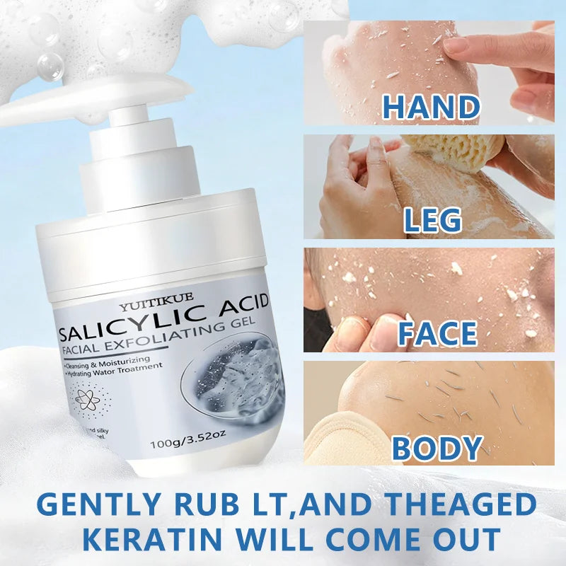 Salicylic Acid Exfoliating Gel – Deep Clean Face & Body | YUITIKUE Exfoliating Gel Zpaxo