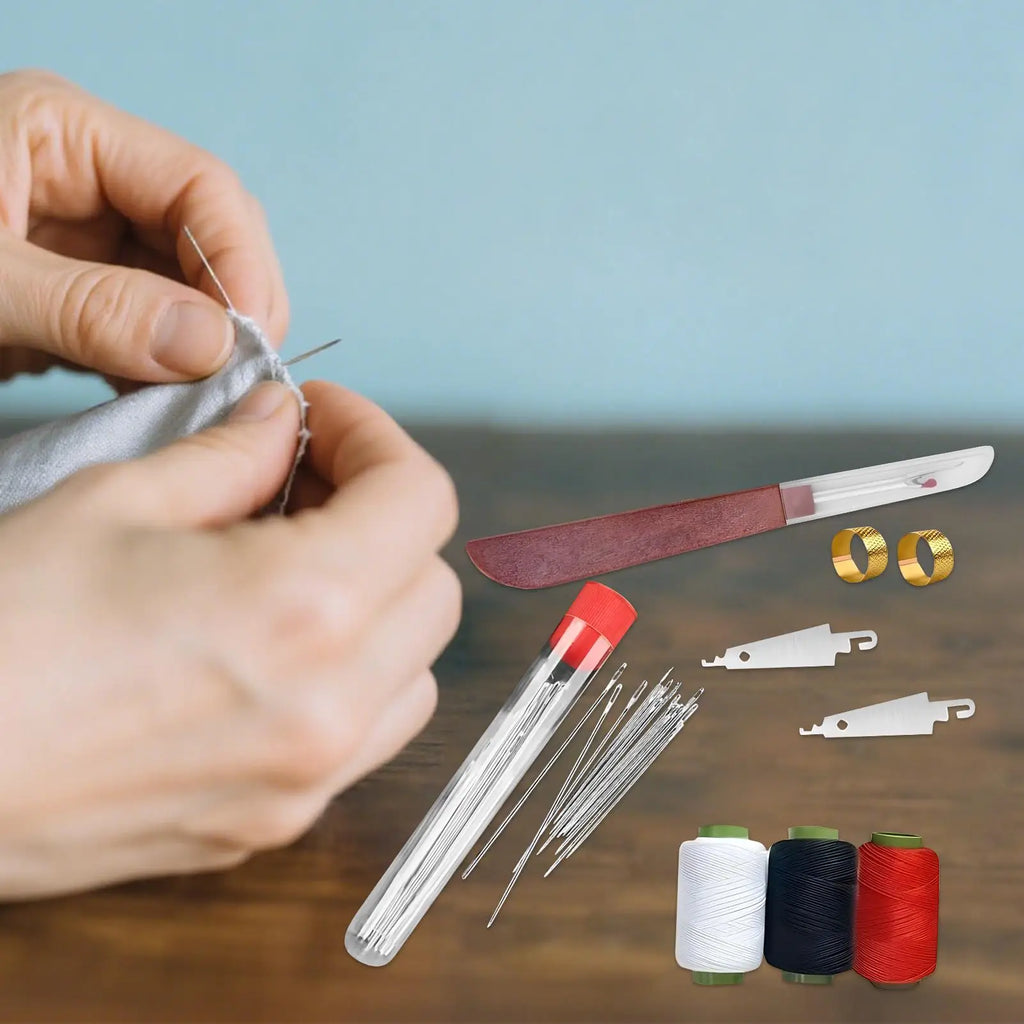 Sewing Kit Clothes Quilting Tools Multifunctional Set of 37 Sewing Kit for Dormitory Home Craft Travel College Hobby Tailors Zpaxo