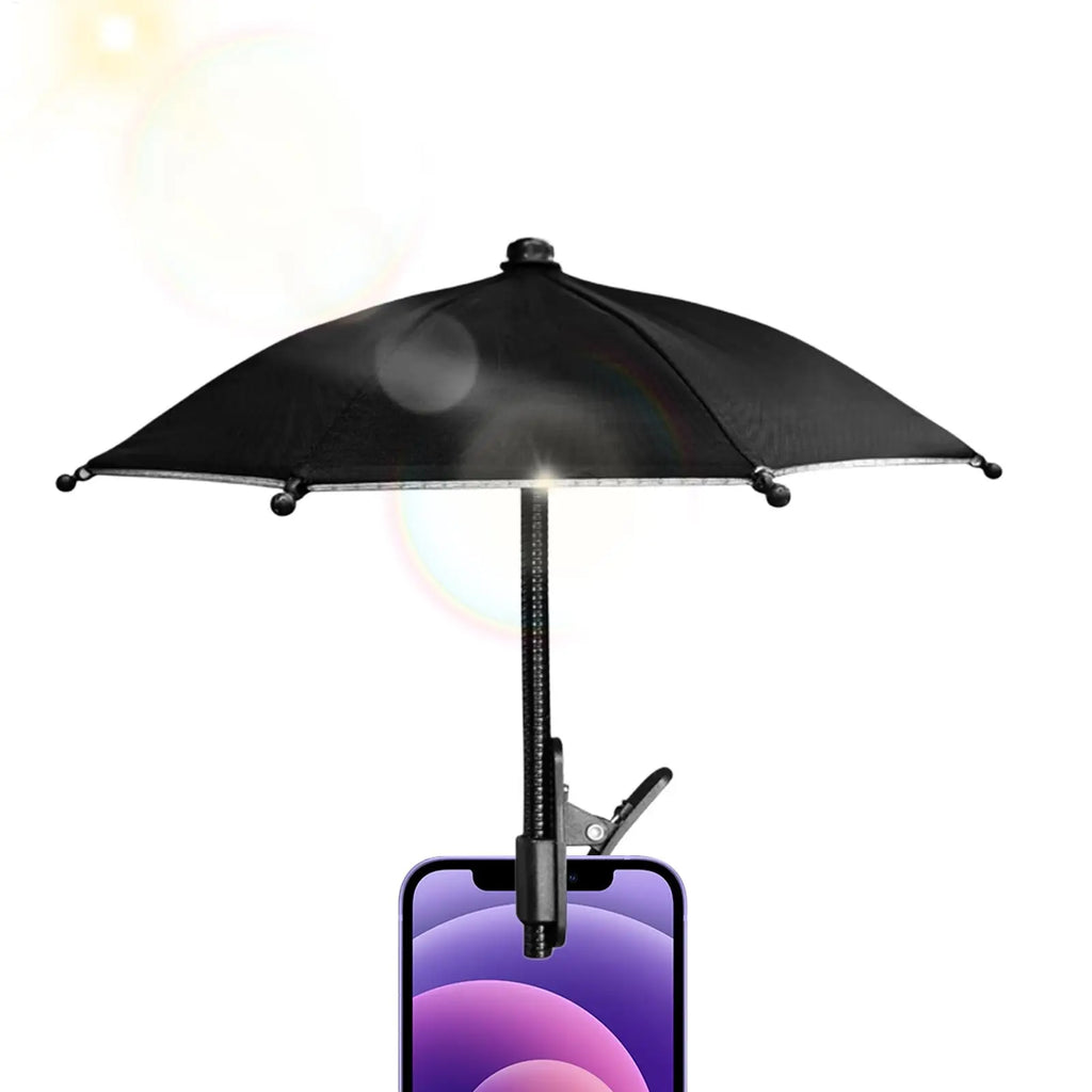 Cell Phone Sun Shade Clip Anti Glare Umbrella Visor Universal
