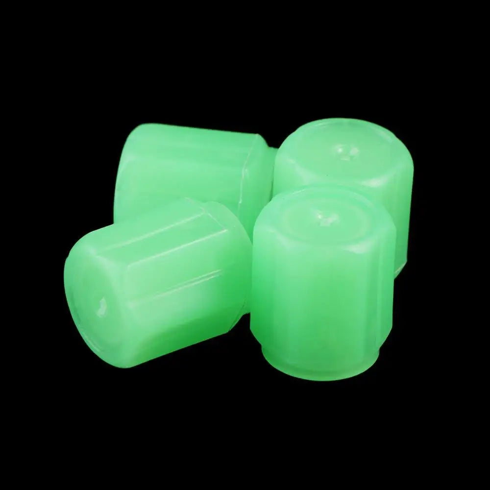 Auto Parts Tire Wheel Rims Car Nozzle Cover Valve Stem Caps Luminous Zpaxo