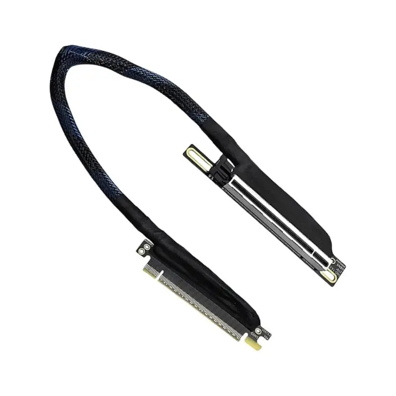 652F Fast Speed 64GT S PCIe 5 0 GPU Extension Cable 270 Turn Braided Zpaxo