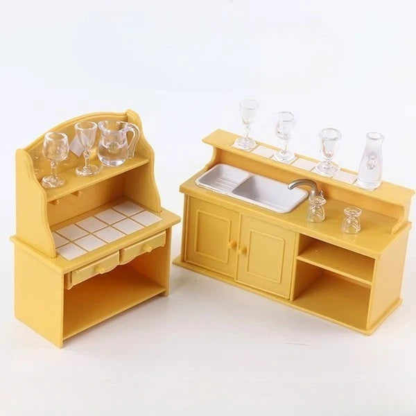 1 12 Dollhouse Miniature Furniture DIY Toy Forest Family Boys Girls Zpaxo 03