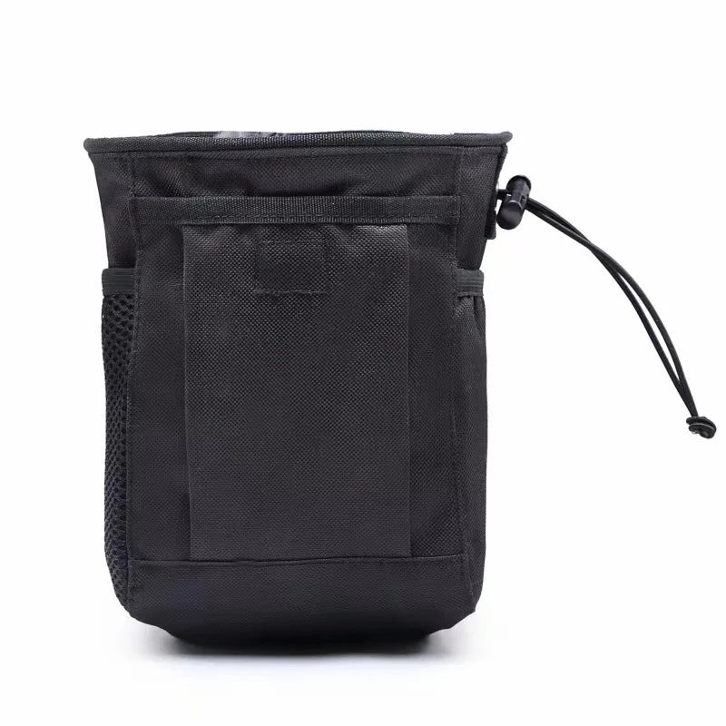 Tactical Magazine Dump Pouch – Adjustable Belt Bag for Hunting Tactical Dump Pouch Zpaxo black