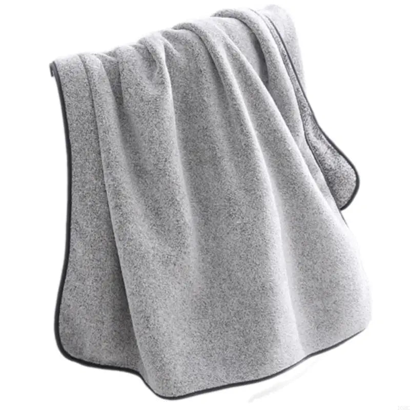 Thickened Bamboos Fiber Antibacterials Towel, Quick Absorbent Bath Towel for Family and Swimmers Zpaxo