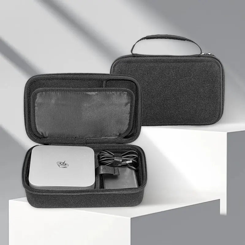 Portable Hard Mini Computer Protective Travel Carry Case Storage Bag Zpaxo black