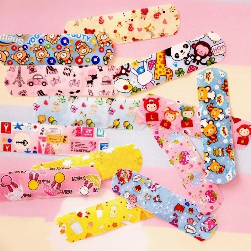 Cartoon Animal Bandages for Kids – Fun Adhesive Plasters