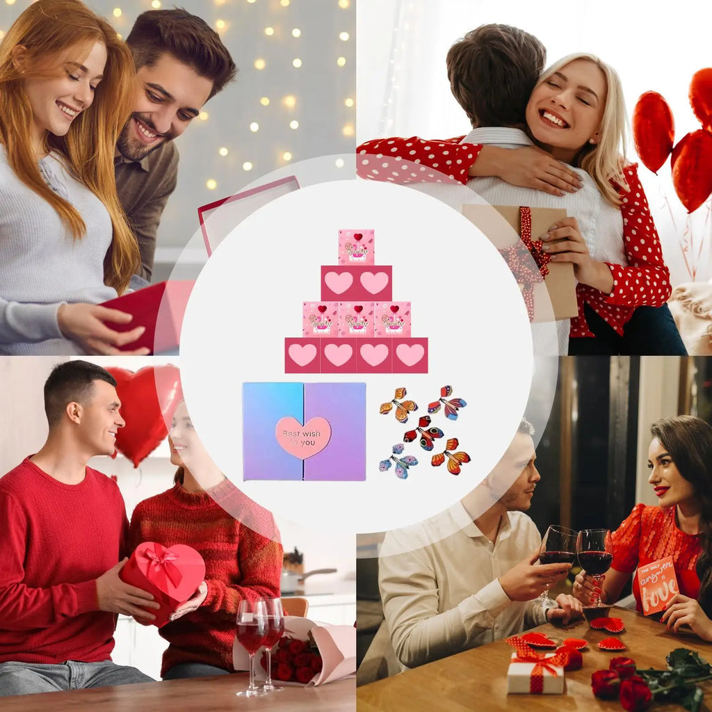Valentines Bounce Box Confession Supplies Red Envelope Birthday