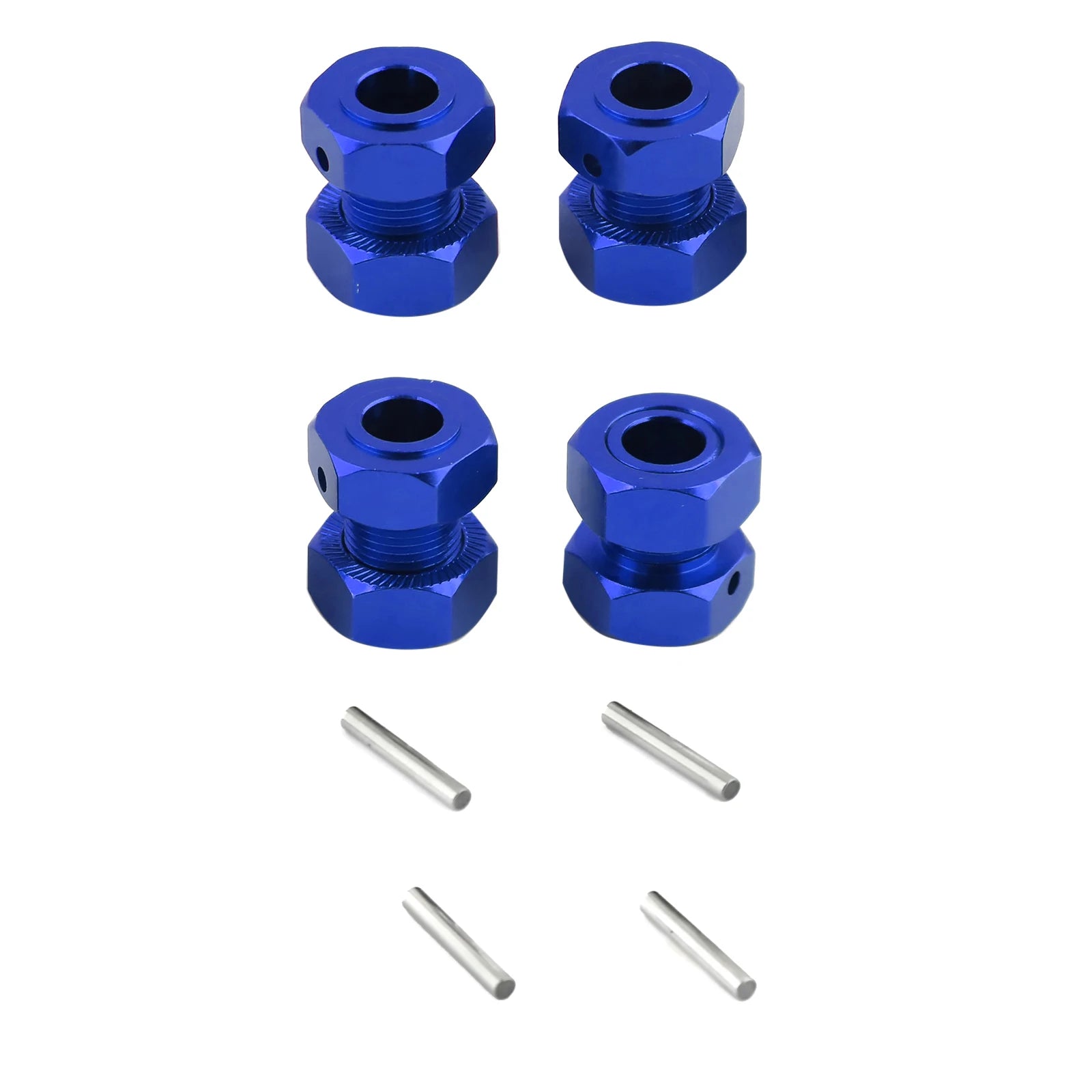 Metal Wheel Hubs Hex Hexagonal Union Anti-loosening Nut Upgrade Parts
