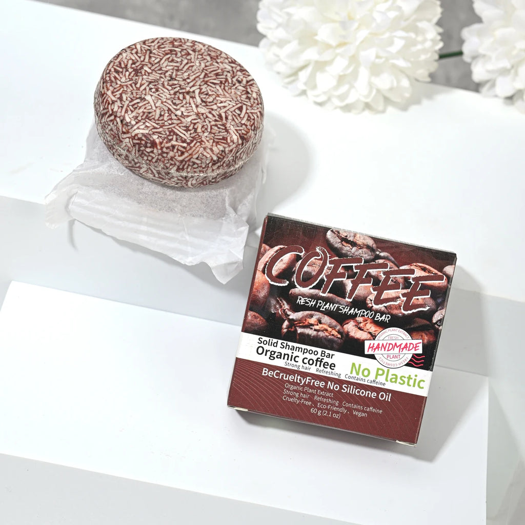 Coffee Solid Shampoo Bar – Oil Control & Anti-Dandruff Solid Shampoo Bar Zpaxo