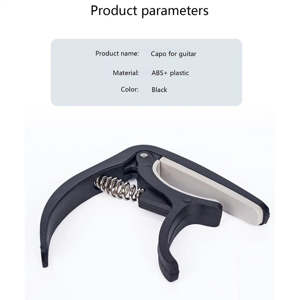 Guitar Clamp Bass Tuning Clip Folk Capo Portable Spring Action