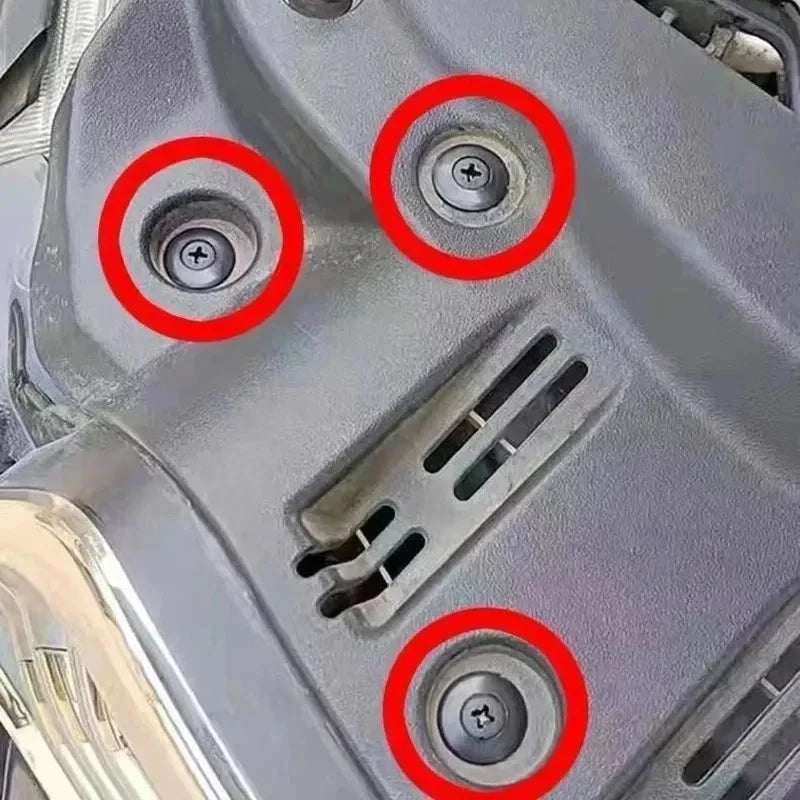 Plastic Push Rivet Clips – Car Bumper & Fender Fasteners 8mm