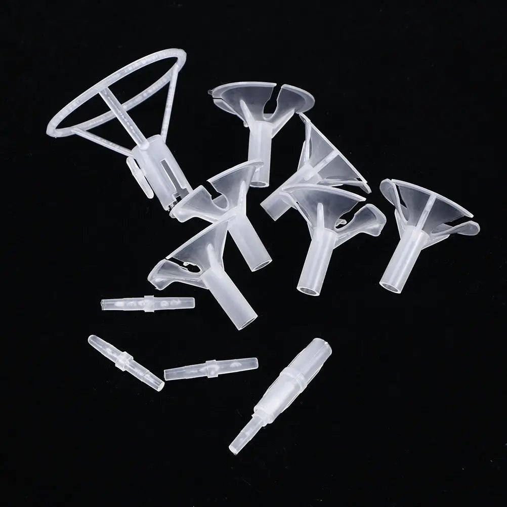 Balloon Stand Transparent Plastic Support Holder Desk Centerpieces