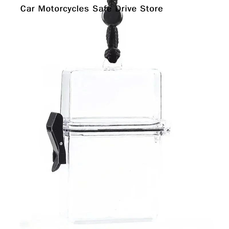 CMTransparent Storage Box Rope Waterproof Square Photocard Holder