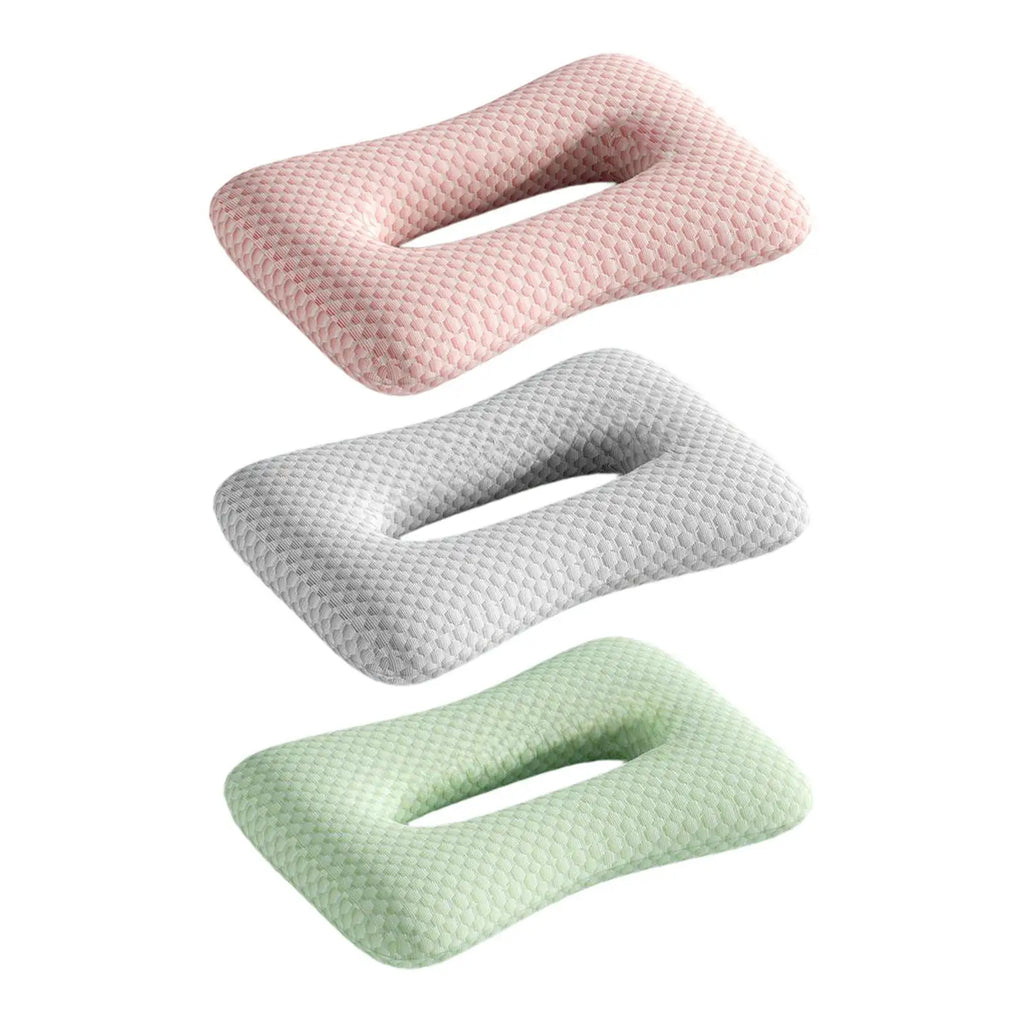 Ear Piercing Pillow Couch Office Ergonomic Design Removable Cover Zpaxo