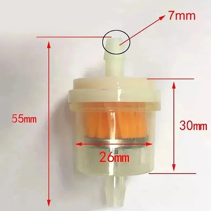 Inline Fuel Filter 10-Pack – Motorcycle Scooter Dirt Bike ATV