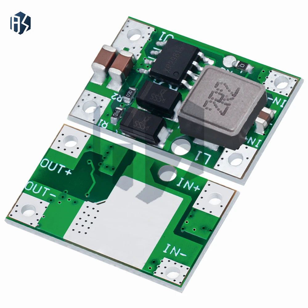 1PC Adjustable DC-DC Boost Converter Module (5V-12V Output) - 3A Max Current for Fast Charging Projects Zpaxo