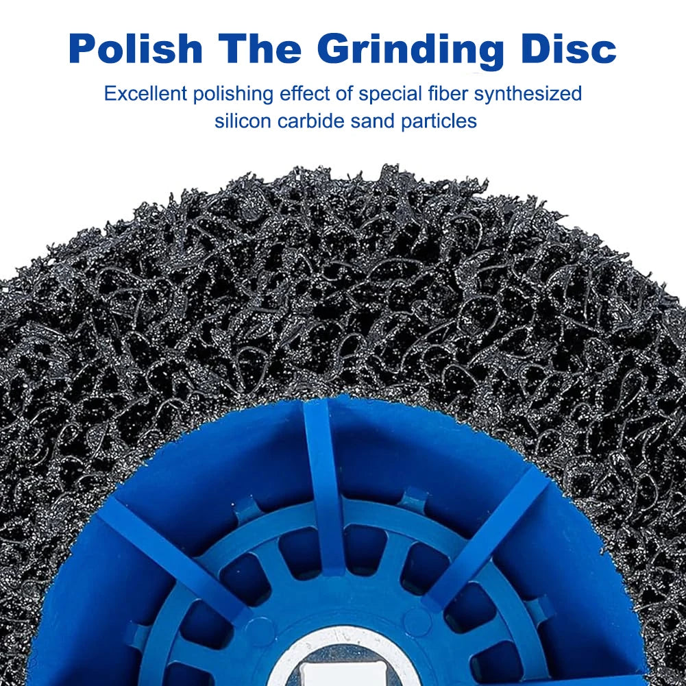 Wheel Hub Grinder Silicon Carbide Disc Brush Rust Removal Tool
