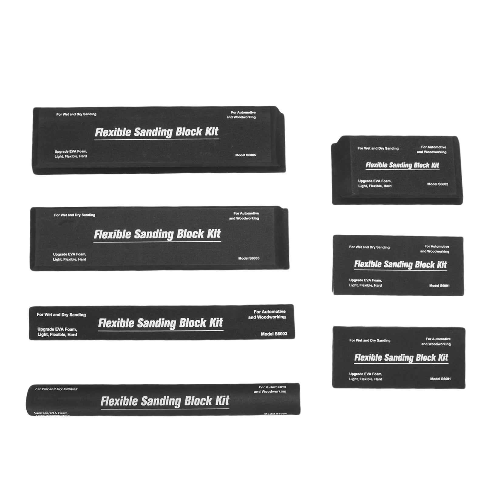 Sanding Block Papers EVA Accurate Control Comfortable Grip Flexible