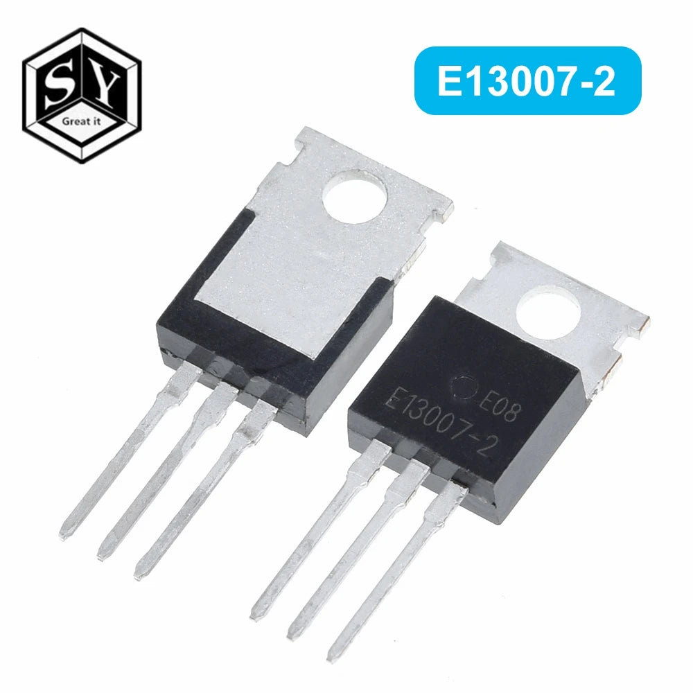 ‌MJE13007 / MJE13005 / MJE13009 NPN Transistors, 10pcs TO-220 Power Transistor Assortment Kit Zpaxo MJE13007