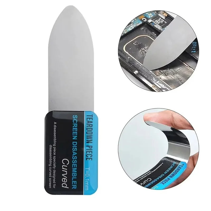 1- Ultra Thin Curved LCD Screen Spudger Opening Pry Card Disassemble Zpaxo