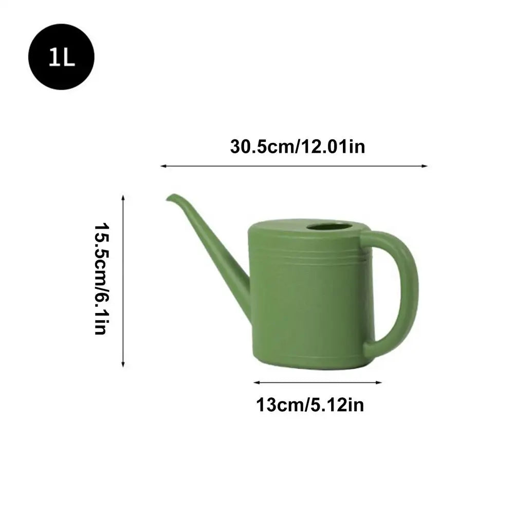 Indoor Watering Can Long Spout Portable Small Pot Large Outdoor House Zpaxo Green