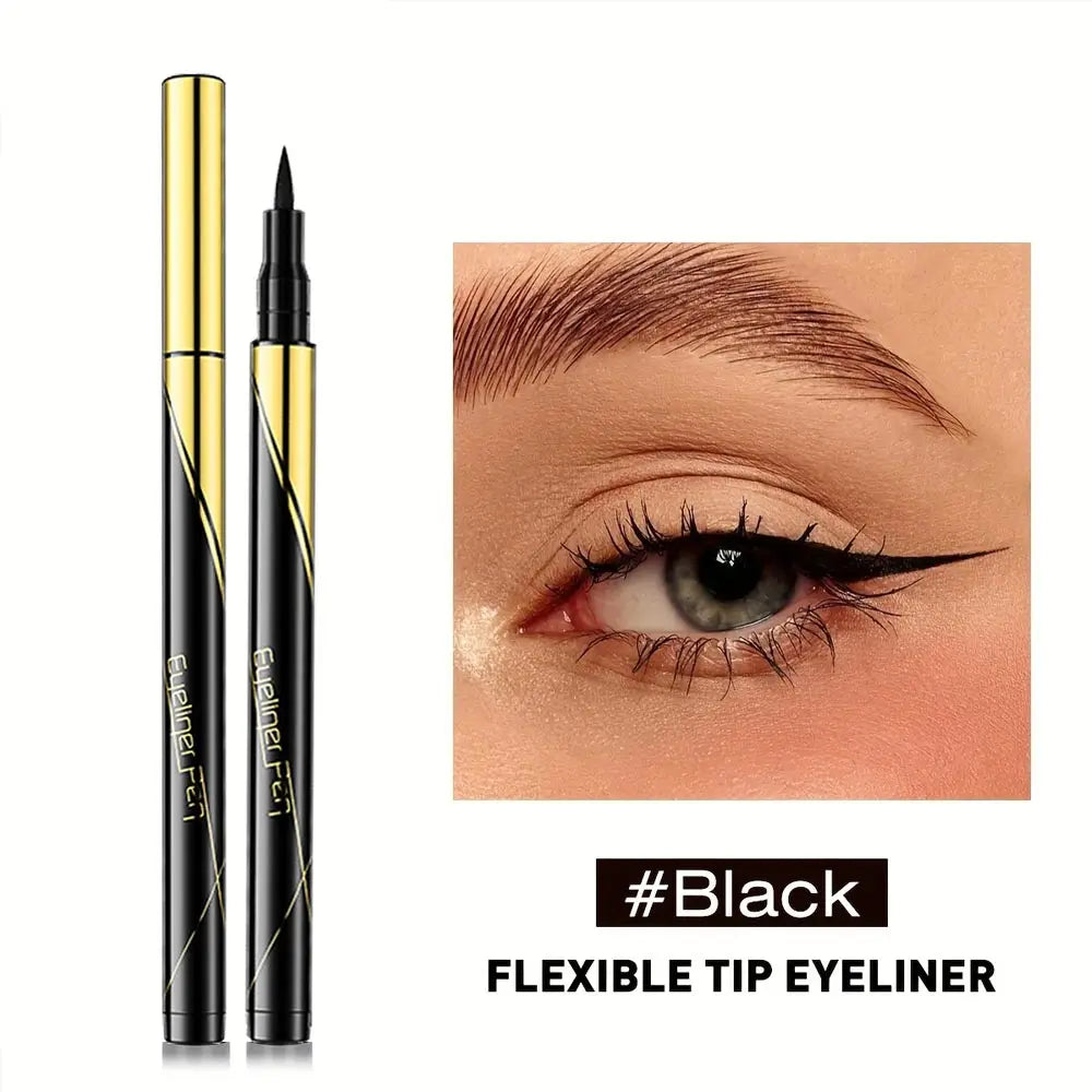 Waterproof Black Brown Eyeliner Pencils-smudge-proof Long-lasting