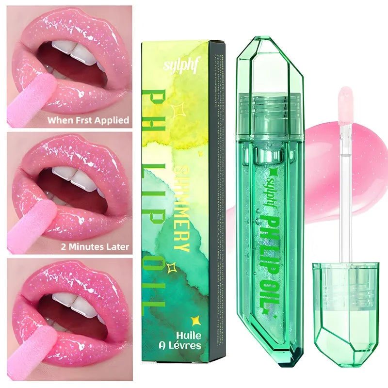 Moisturizing Lip Oil Refreshing Non Greasy Easy Apply Warm Changing