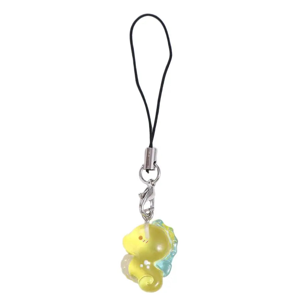 Fashion Lanyard Fish Phone Chain Sea Creature Keychain Hanging Rope Zpaxo sea horse