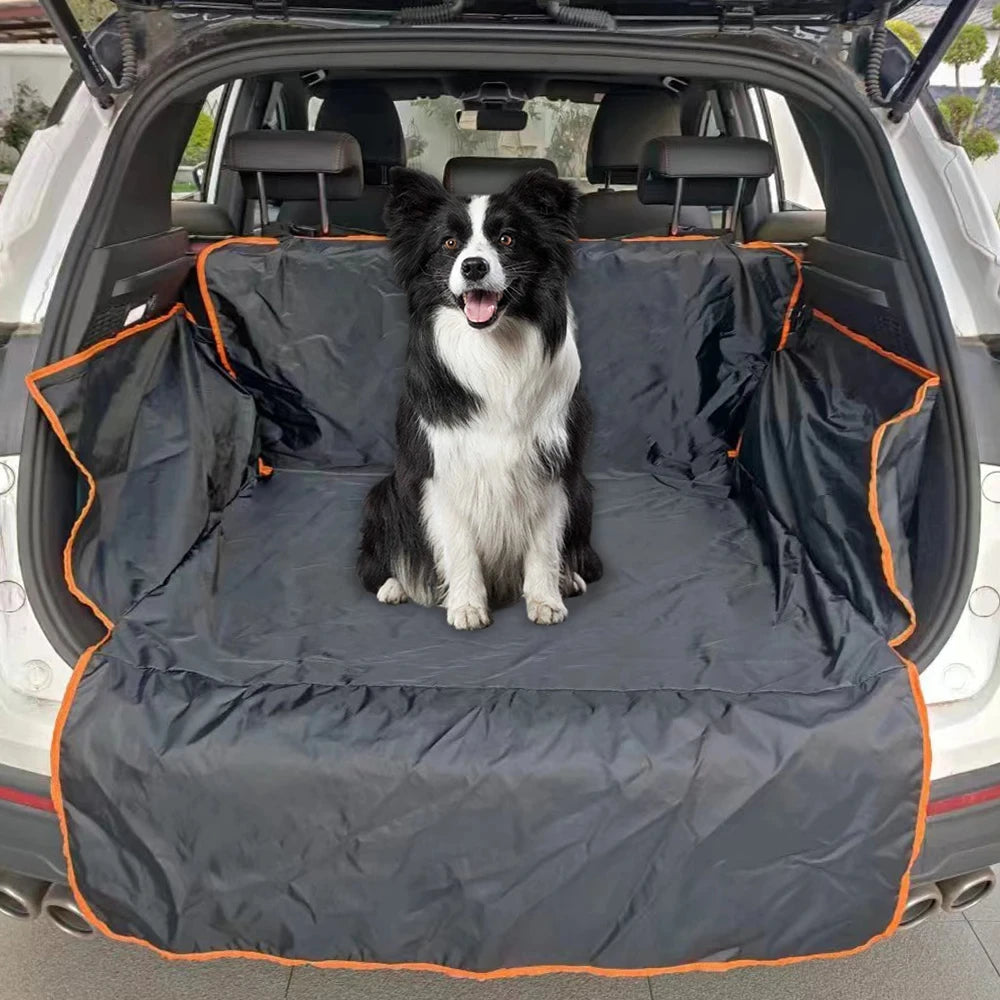 Waterproof SUV Cargo Liner Universal Fit Trunk Seat Cover Back Area