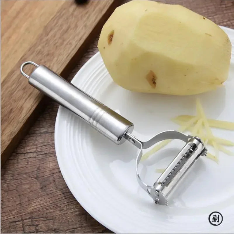 High Quality Stainless Steel Potato Cucumber Carrot Grater Julienne Peeler Vegetables Fruit Peeler Vegetable Slicer Zpaxo