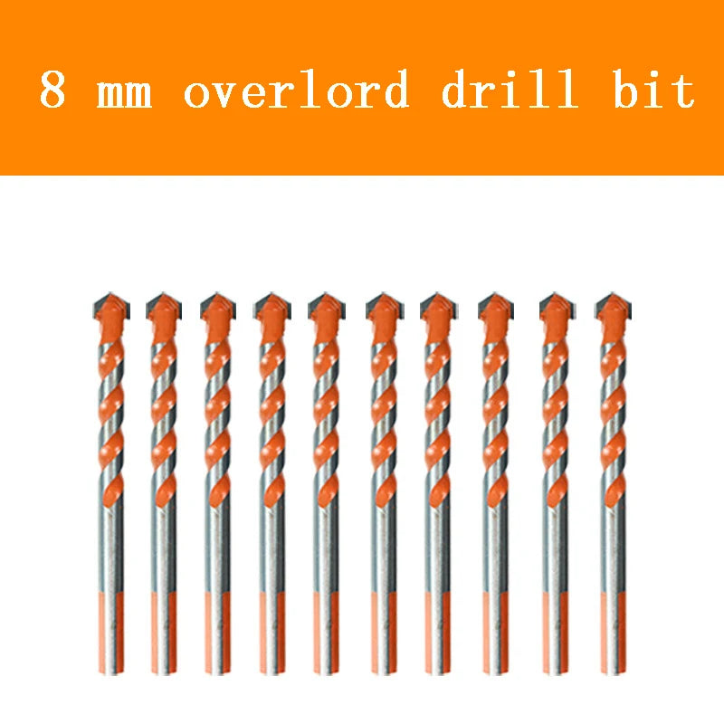 Glass Metal Tile Drill Bit 6- Multifunctional Triangle Diamond Zpaxo 1PC8mm
