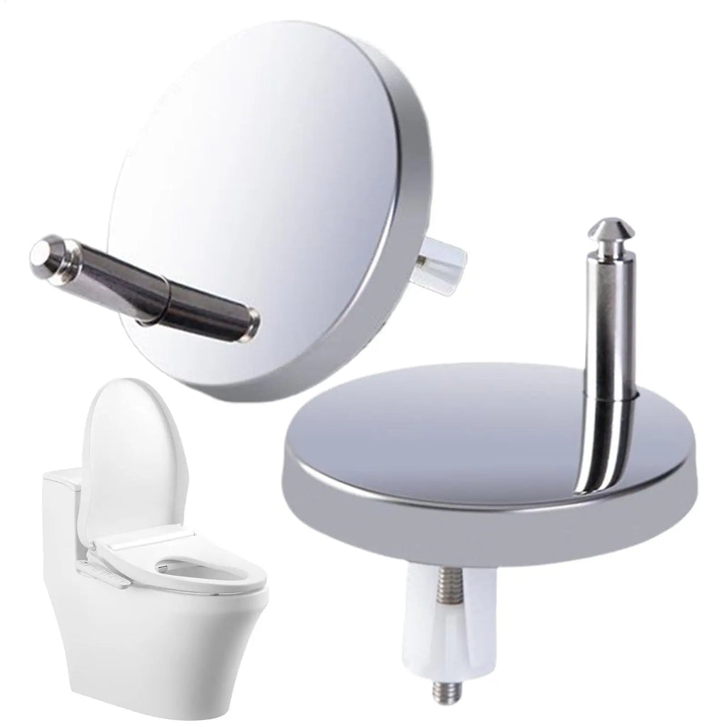 2-Pack Universal Toilet Seat Hinges – Stainless Steel Top Fix Toilet Seat Hinges Zpaxo