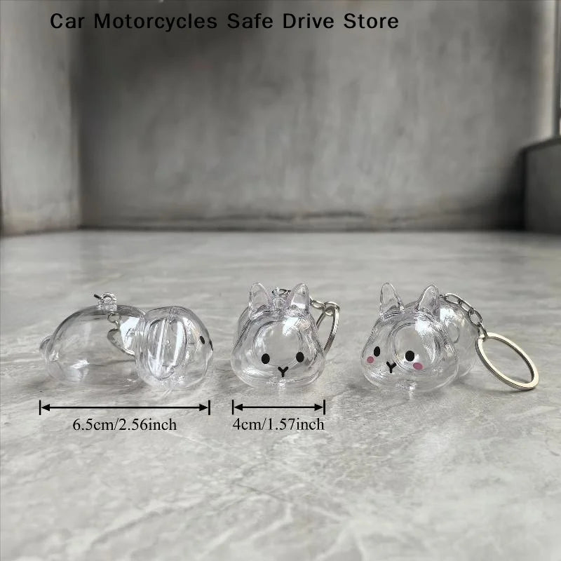 APet Hair Memorial Keepsake Box Bottle Transparent Storage Container