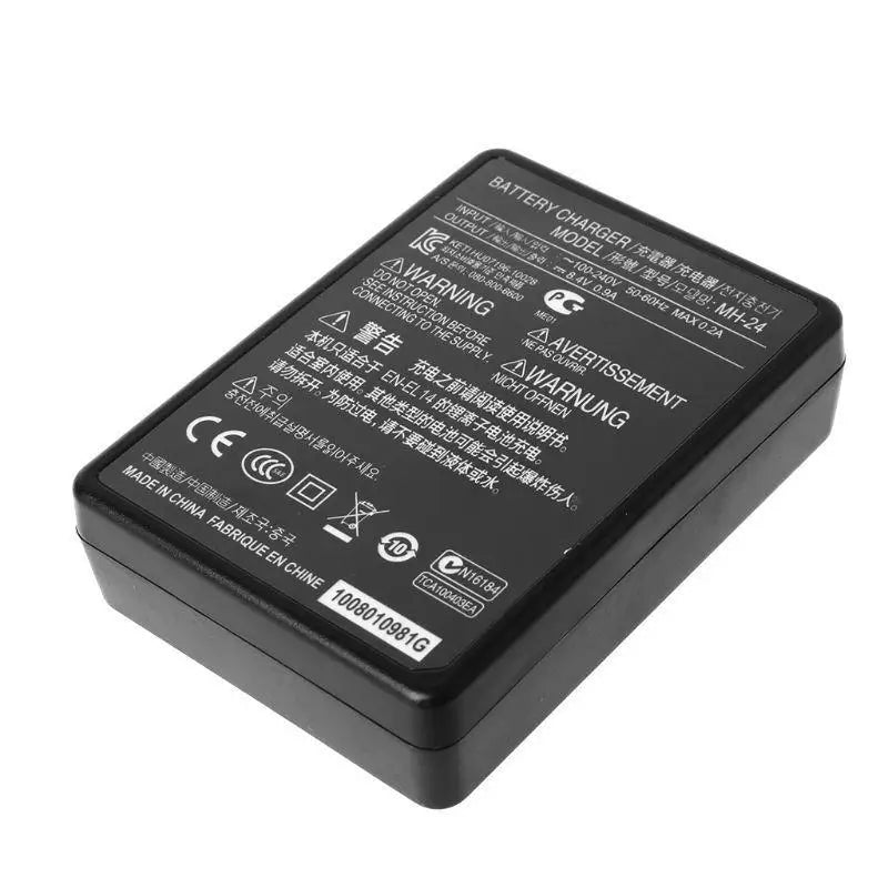 652F Camera Battery EN EL14 D3500 D5600 D3300 Black Zpaxo