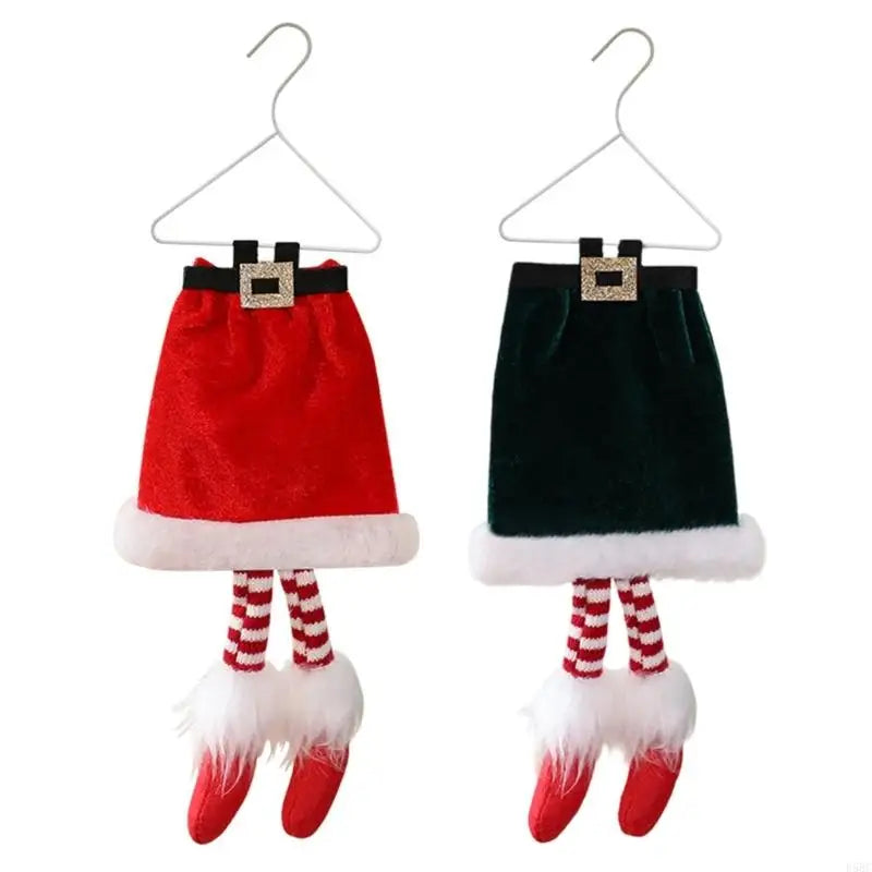 Funny Substitute Legs Fabric Decoration Thin Christmas Indoor Firepit