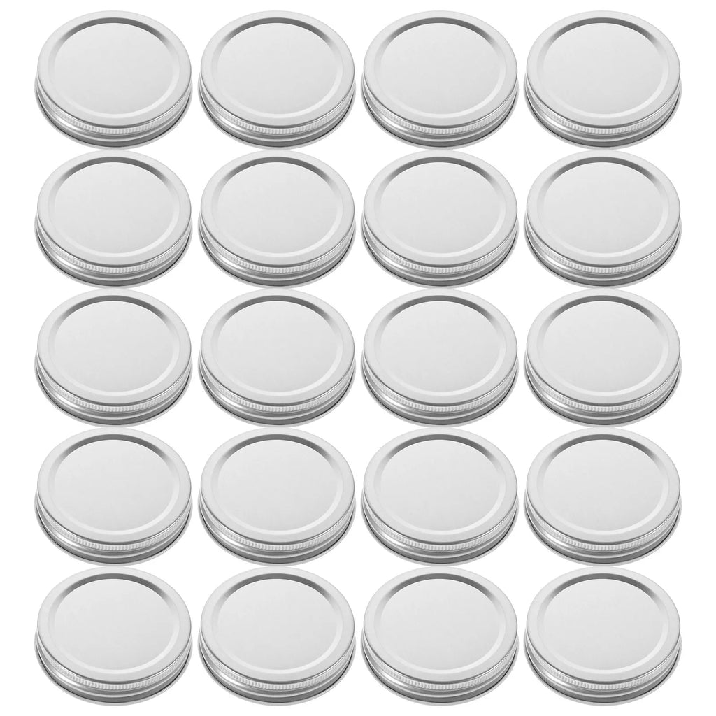 Tinplate Mason Jar Lids Wide Mouth Regular Reusable Leakproof Storage