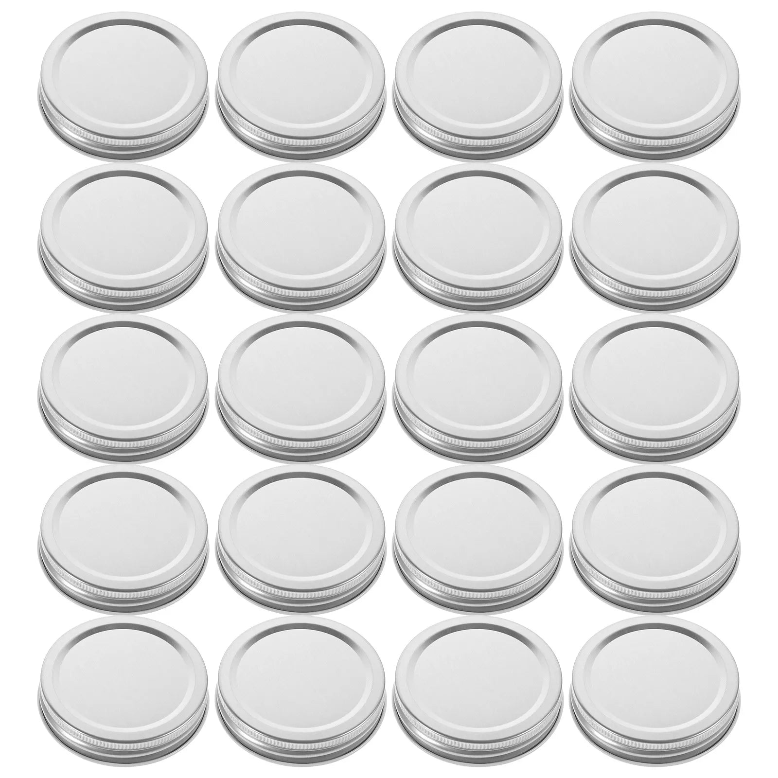 Tinplate Mason Jar Lids Wide Mouth Regular Reusable Leakproof Storage