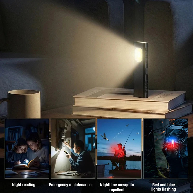 Mini Flashlight Compact Portable High-power Ultra-bright Student