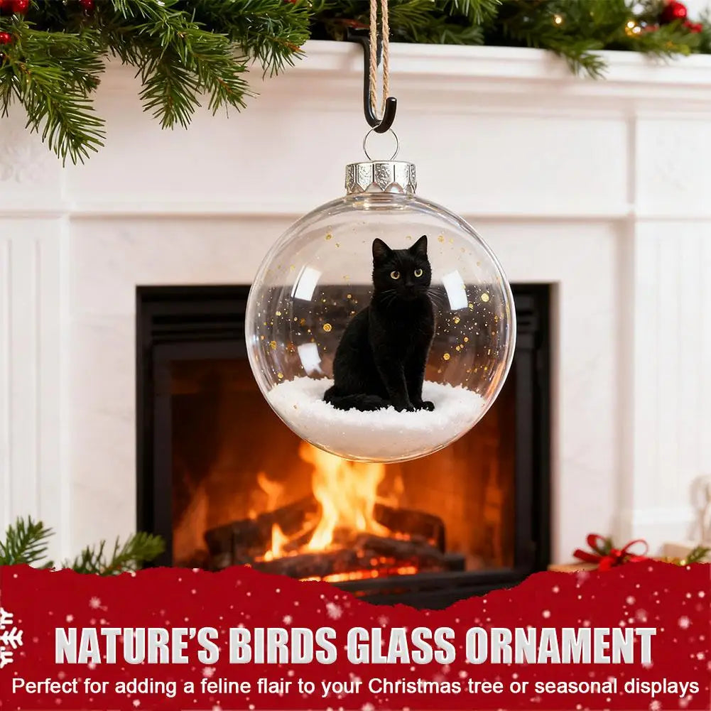 3D Cat Christmas Ornament – Kitten Bauble Tree Decoration Christmas Tree Ornament Zpaxo