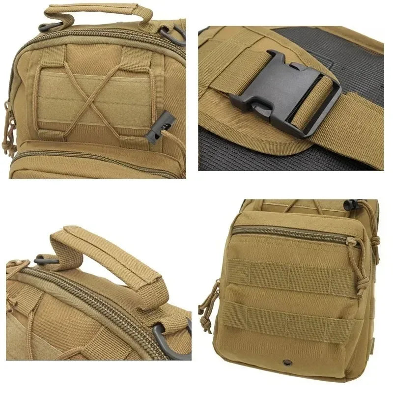 Waterproof Hiking Tactical Shoulder Backpack Rover Camping Concealed