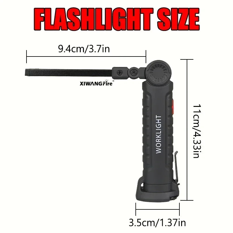 395nm UV Blacklight Flashlight – Rechargeable LED UV Torch